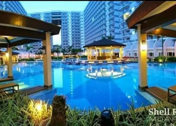 Apartamento Shell C23 Shortwalk Moa Balcony Poolview Manila